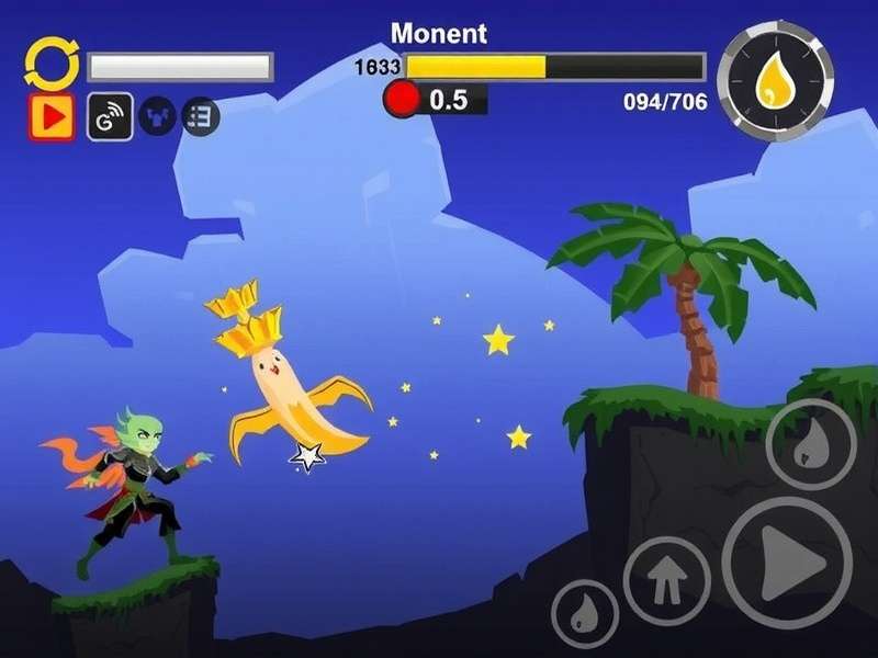 Banana Blade Guardian Gameplay Screenshot